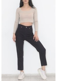 Resim Mokashopin - Boyfriend Kot Pantolon Lacivert - 11917.1431. 001 