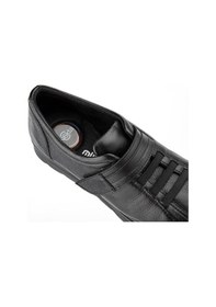 Resim Muya Quatro 6 Nokta Anatomik Taban Topuk Dikeni Hakiki Deri Kadın Ayakkabı Siyah 