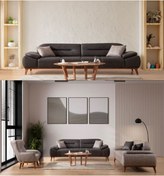 Resim inegölmobilyası Loft Koltuk Takımı Kol Mekanizmalı Yataklı 3+3+1 