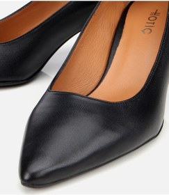 Resim Hotiç Kadın Deri Siyah Esnek Tabanlı Stiletto 01ayh312480a100 Siyah 