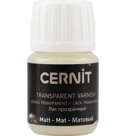 Resim Cernit Transparent Varnish Mat Polimer Kil Verniği 30 Ml. 