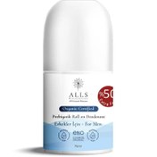 Resim Alls biocosmetics organik prebiyotik roll on deodorant 75 ml - erkekler i̇çin 
