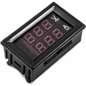 Resim Normadia 0.28 Inç 0-100V 50A Çift LED Voltmetre ve Ampermetre Seti 