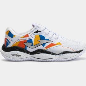 Resim Joma Tsmaw2532c 2532 Smash Erkek Beyaz Toprak Kort Tenis Ayakkabı Beyaz 