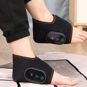 Resim Şarj Edilebilir Ayak Masaj Aleti, Kolay Kullanım, Akıllı Zamanlama, Titreşim ve Sıcak Algılama, Uzun Süreli Arkadaşlar ve Yaşlılara Hediye, Isıtmalı Bileklik, 3 Mod, 3 Isıtma Seviyesi 