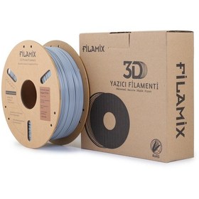 Resim Filamix Gri Pla+ Filament 1.75mm 1kg - Teknoartshop 1 