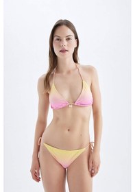 Resim DeFacto Regular Fit Degrade Baskılı Bikini Altı-Fall in Love D2651AX24HSPN205 