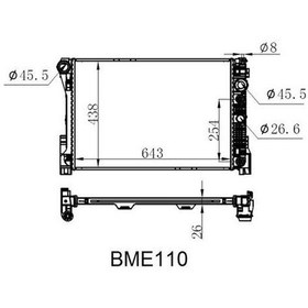 Resim Oris Bme110026 X Radyatör Brazıng 