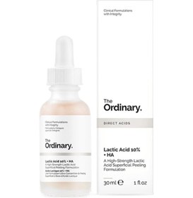 Resim The Ordinary Lactic Acid 10% + HA Lekeli Ciltler için Serum 30 ML 