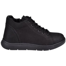 Resim Divadonna Hakiki Deri Kısa Kadın Bot Bl-8472 Siyah Nubuk Siyah Nubuk 