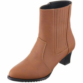 Resim İriadam 41-42-43-44 Numara M.f1851 M.f1851 Taba Yagli Crazy Deri Sıcak Astar 5 Cm Topuk Kaymaz Taban Lastikl 
