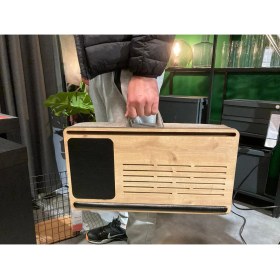 Resim Axolotl Solak Telefon ve Tablet Bölmeli Minderli Laptop Sehpası Notebook Bilgisayar Çalışma Masası 