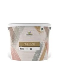 Resim Pamukkale Sultani Su Bazlı Yaldız Boya Metalik Dekoratif Boya 2.5 Lt Gümüş 2.50 L 