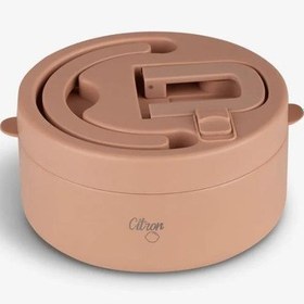 Resim Citron Separatörlü Paslanmaz Çelik Yemek Termosu 400 Ml - Blush Pink 1196694 