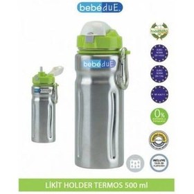 Resim Bebedue Likit Holder Termos 500 ML Yeşil 