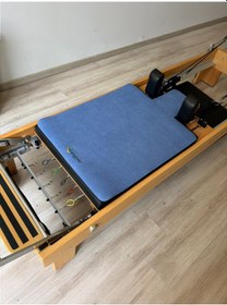 Resim Pastel Mavi Pilates Reformer Mat Pilates Matı Mavi 