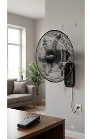 Resim by forever Master Duvar Vantilatörü 18” 6 Hız Ayarı Uzaktan Kumandalı 60 W 3 yıl garantili 
