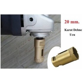 Resim Mermer Granit Fayans Beton Taş Delme Ucu Panç Elmas Karot Profess 