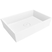 Resim Bocchi Vessel Çanak Lavabo 56x38 cm Parlak Beyaz 1172-061-0125 
