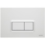 Resim VitrA Loop R 740-0600 Kumanda Paneli, Parlak Beyaz 