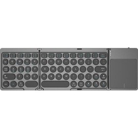 Resim Kf86 Max Katılabilir Kızarlıtma Bluetooth Uyumlu Klavye Dokunmatik Ekranli 