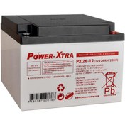 Resim POWER-XTRA 12v 26ah Bakımsız Akü 