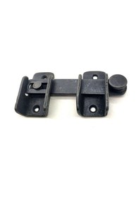 Resim Antika Tarz Dekoratif Pirinç Kapı Mandalı - 57x115 Mm, Oksit 