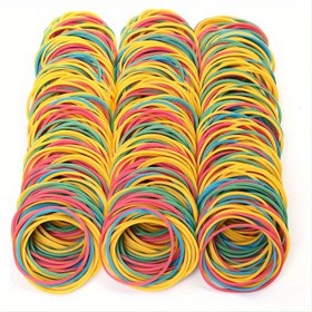 Resim 100/333/555 Dayanıklı Lastik Bantlar - 38mm Esnek ve Sağlam Sentetik Kauçuk Halkalar Ofis, Okul ve Ev Kullanımı için 