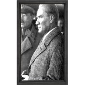 Resim Deniz Çerçeve Atatürk Tablosu-Çerçevesiz - 40X60 