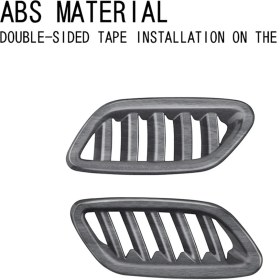 Resim Steellaar Ahşap Desenli Araba Ac Priz Çerçeve Kapağı Döşemesi (Yurt Dışından) 