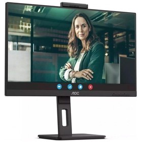 Resim Aoc 23 8 Ips 24p3cw 4ms 75hz Hdm Dp Usb C Web Kameralı Pıvot Kur 