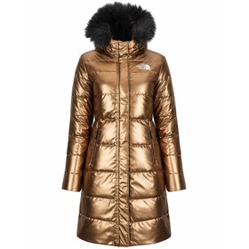 Resim The North Face Jr North Down Long NF0A7UNC95U Kız Çocuk Mont Altın 
