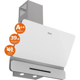 Resim Ferre Fryart&buharlı Ravento Sessiz Davlumbaz Elektrikli Beyaz Ank. Set (D081-SA + MS263 + QEP64CB) 