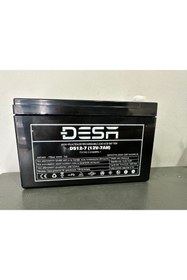 Resim Desa 12v 7 Ah Akü Pilsan Uyumlu Tse Belgeli 2025 Üretim 