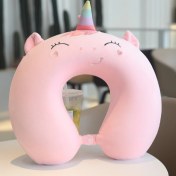 Resim Jump Rabbit Karikatür Hafızalı Köpük U Şeklinde Boyun Yastığı (Yurt Dışından) 