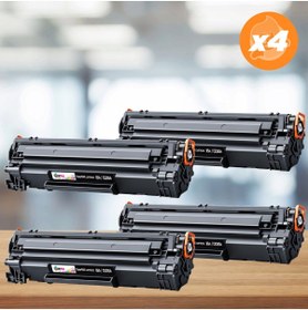 Resim tonermax Hp 85a - Ce285a Muadil Toner 4'lü Paket/ P1102 / M1122 / M1212nf / M1132 