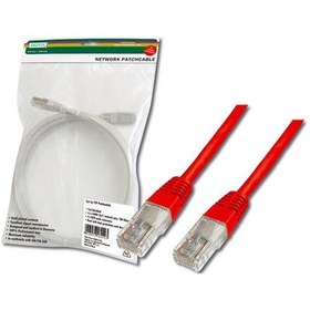 Resim Digitus Dk-1511-030/R 3 Mt Cat5E Awg26/7 U/Utp Kırmızı Patch Cord 