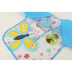 Resim Bosphorusboutique Yeşil Yeşil Yeni Yeme Uzun Taraflı Önlüğü Önleyici Kollu Kirlenme Ikkb Çift Bebek Baykuş Baykuş Og Yeşil 