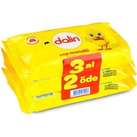 Resim Dalin Klasik Cep Mendil 3'lü Paket 45 Yaprak 