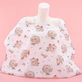 Resim Çift Katlı Muslin Emzirme Önlüğü - Koala 