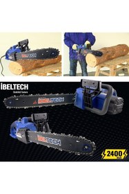 Resim İBELTECH Schutzenger 2400 Watt Elektikli Testere Ağaç Kesme Testeresi 40 Cm Palalı 