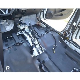 Resim Araç Oto Ses Isı Yalıtım 40cmx10metre 6mm Yapışkanlı Kauçuk İzolasyon Malzemesi 