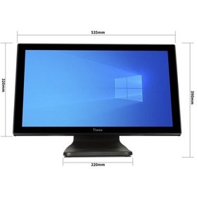 Resim Tıwox Tp-3150+ 21.5&quot I7 5.nesil 128gb Nwme Ssd 8gb Ddr3 Ram 1366x768 Dokunmatik Pos Pc 