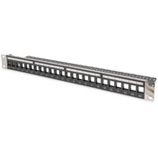 Resim Assmann Digitus Modüler Patch Panel, Zırhlı, 24-port Boş, 1u, Kabinete Monte Edilebilir, Şeffaf Etiket Alanı 