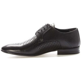 Resim Fast Step Hakiki Deri Erkek Klasik Ayakkabı 218ma502 Siyah 