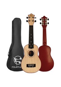 Resim Fourtune Loki Sp-21nt Soprano Naturel Ukulele Seti Başlangıç Seviye Diğer 