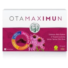 Resim Otacı Otamaximun Beta Glukan + Çinko + C Vitamini 30 Kapsül 