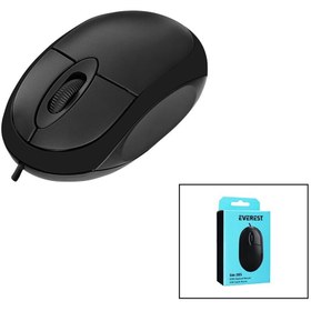 Resim Go İthalat EVEREST SM-385 KABLOLU USB 1200 DPI OPTİK MOUSE KUTULU (5224) 