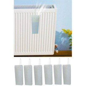 Resim Gördur (6 Adet) Kalorifer Petek Suluğu Radyatör Hava Nemlendirici Suluk (6 Adet) 