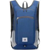 Resim Vanaheımr 628 Katlanabilir Açık Seyahat Sırt Çantası Oxford Kumaş Tırmanma Yürüyüş Sırt Çantası-Mavi (Yurt Dışından) 